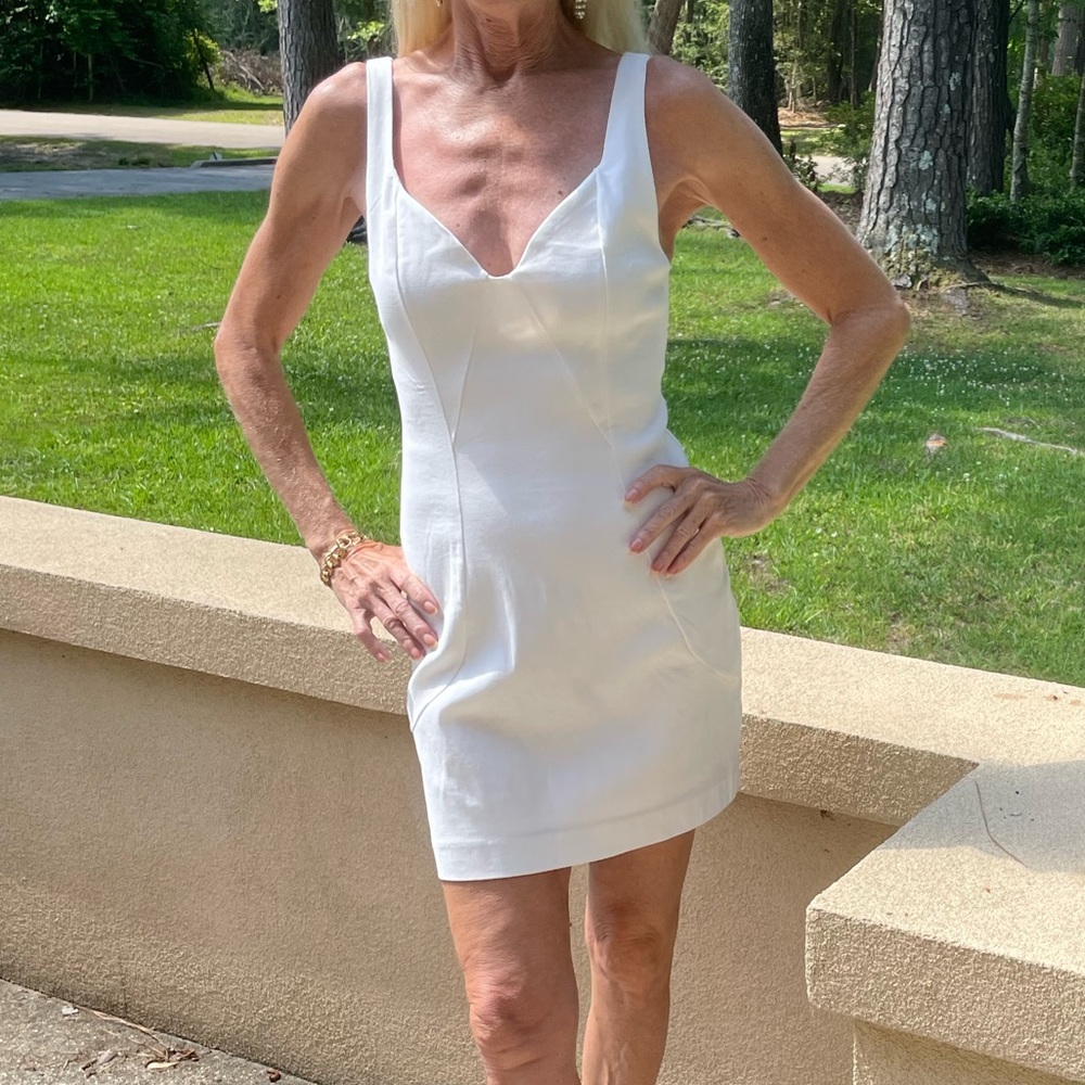 NWT ENDLESS ROSE White bodycon mini dress